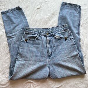 Vintage striped jean